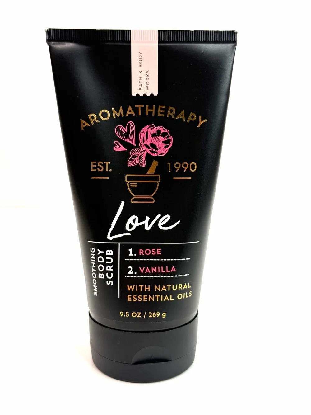Bath & Body Works Aromatherapy Love Rose & Vanilla Smoothing Body Scrub